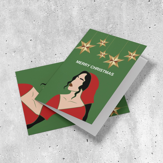 Seasonal Holiday Greeting Card - Merry Christmas