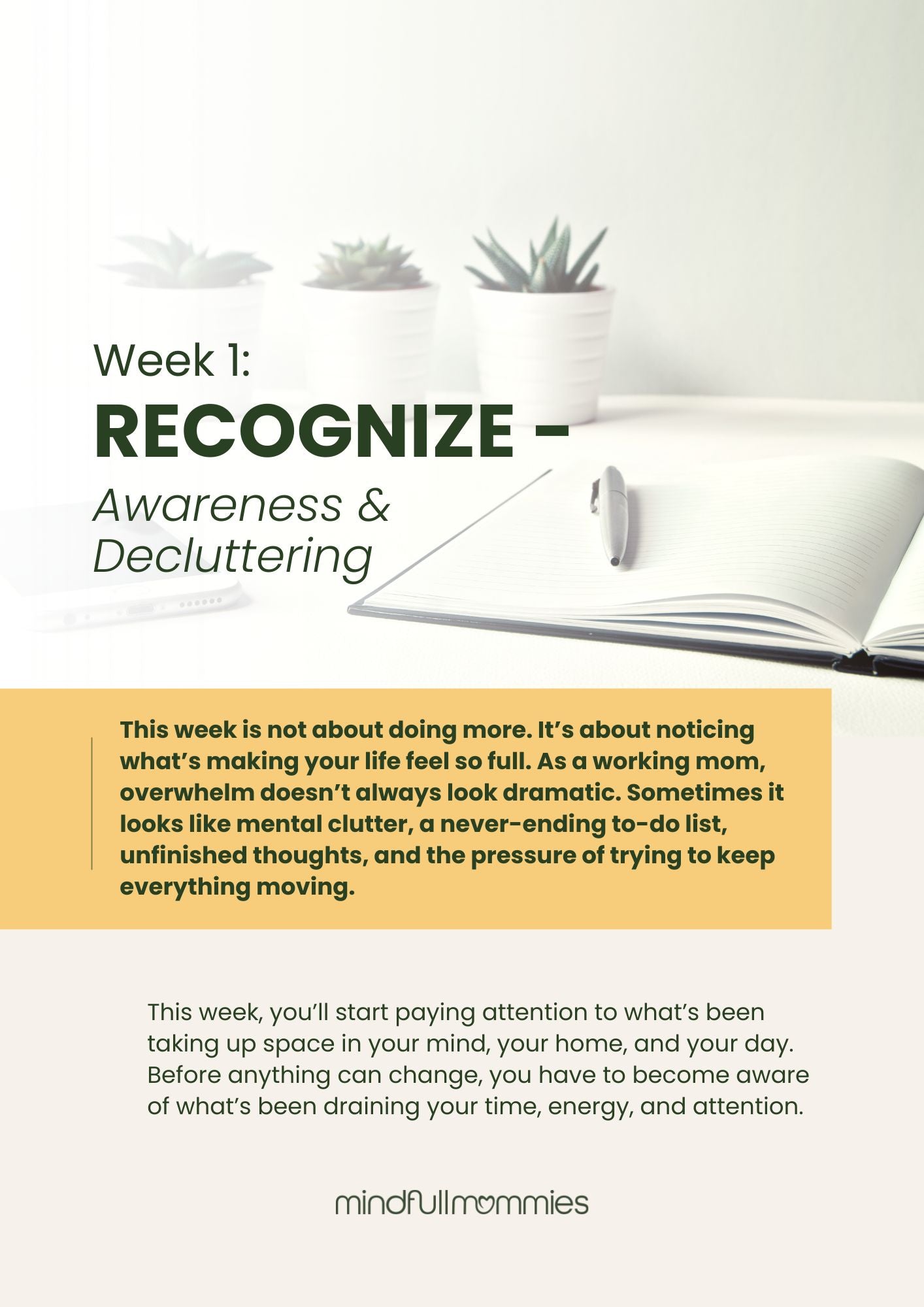 The 4 Week Reset: From Overwhelm to Clear